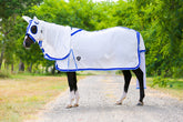Flag Hood Combo White - Royal & Sky Blue